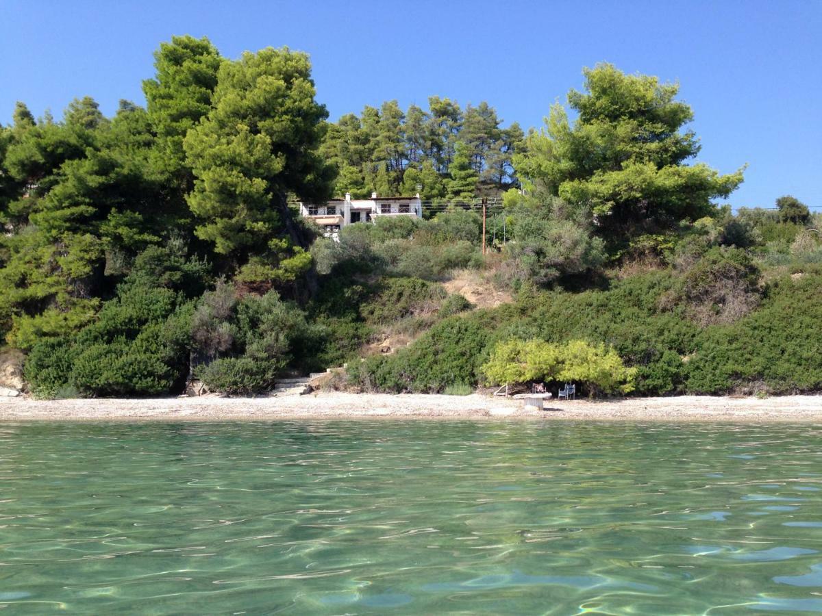 Unique Sea View House Villa Kalándra Kültér fotó