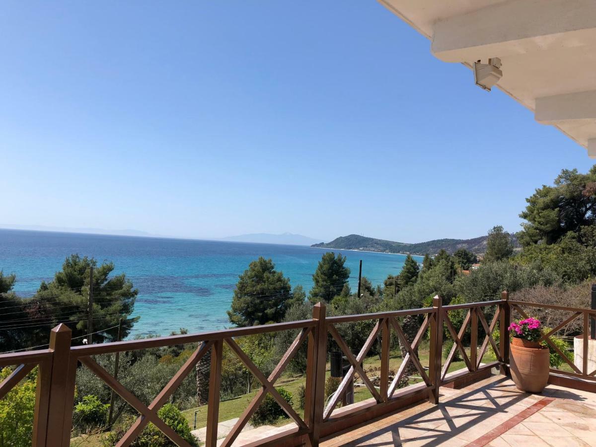 Unique Sea View House Villa Kalándra Kültér fotó