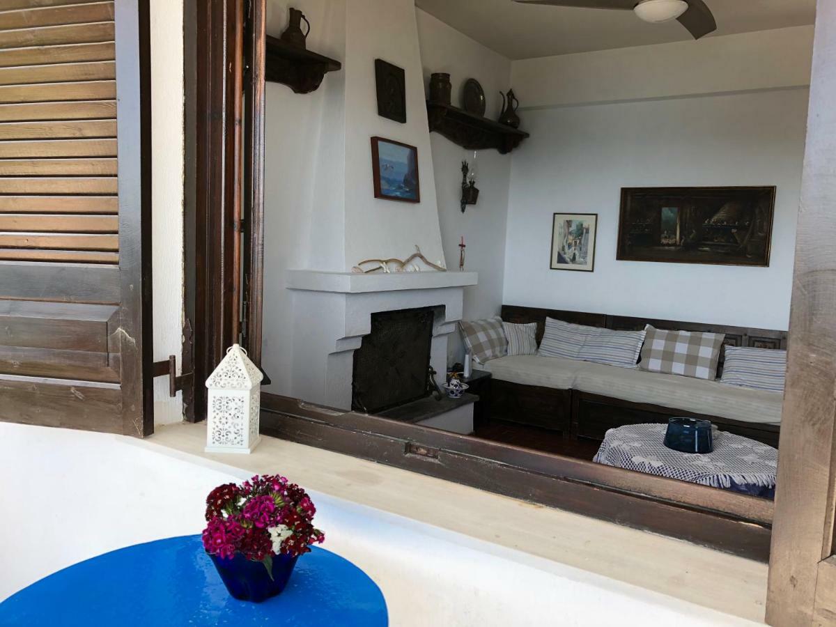 Unique Sea View House Villa Kalándra Kültér fotó