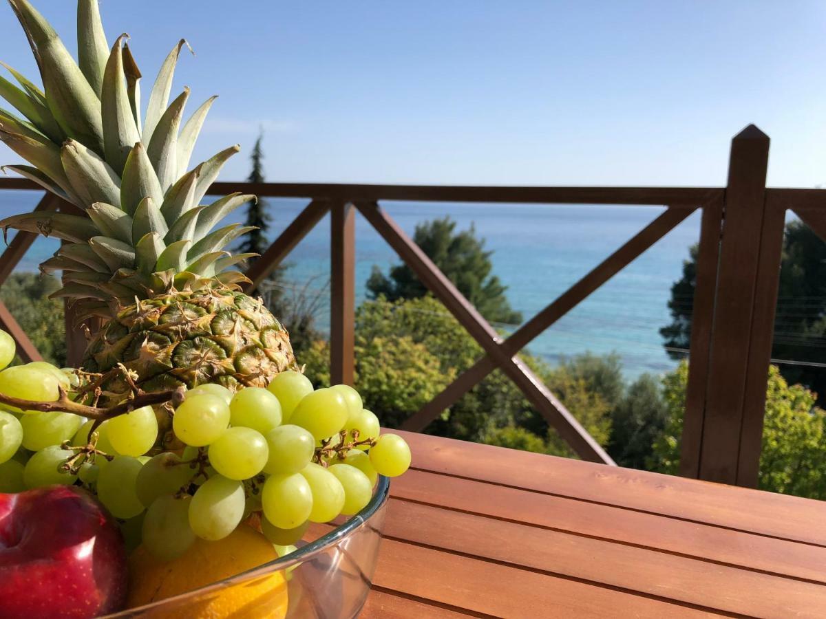 Unique Sea View House Villa Kalándra Kültér fotó